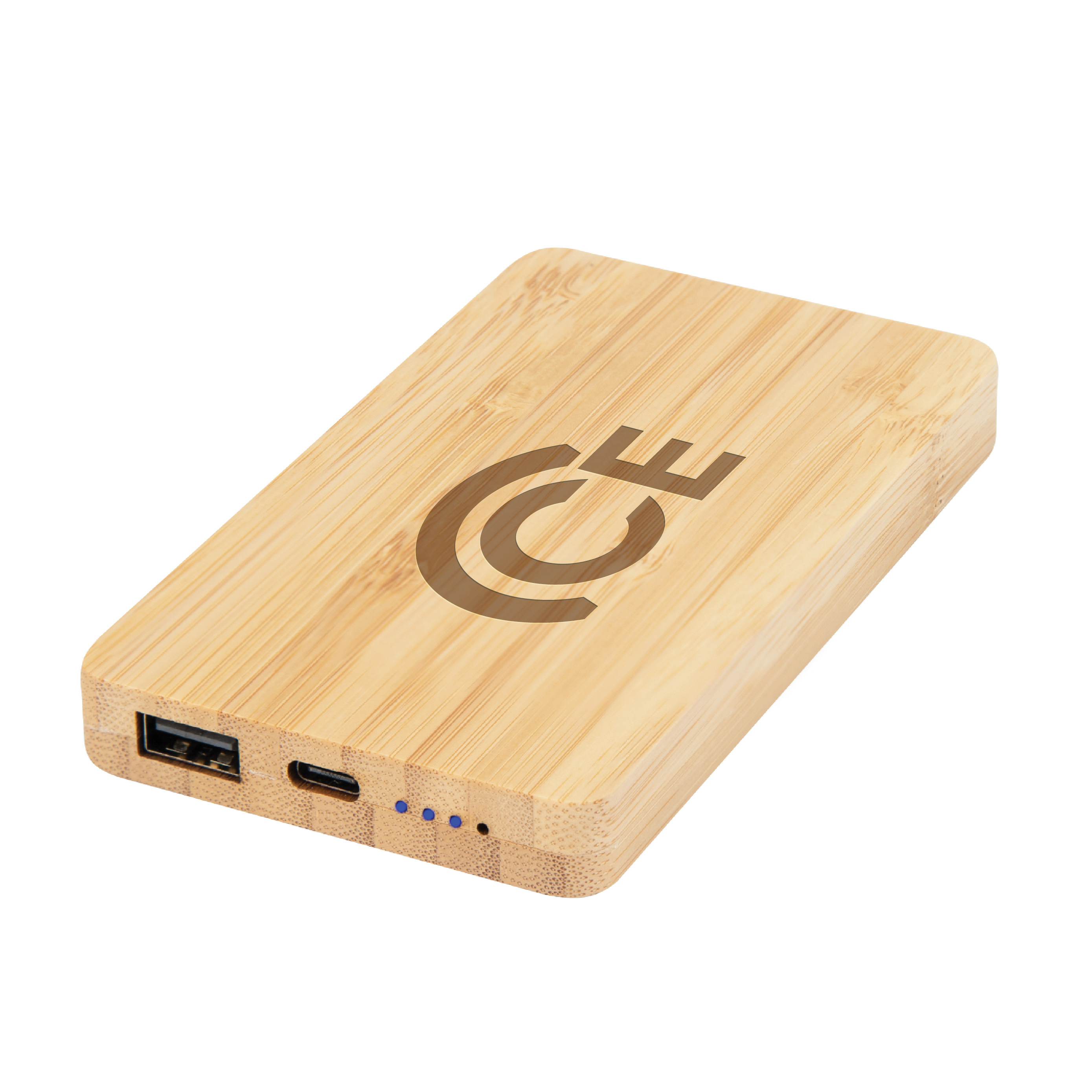 5000 mAh Bamboo Power Bank