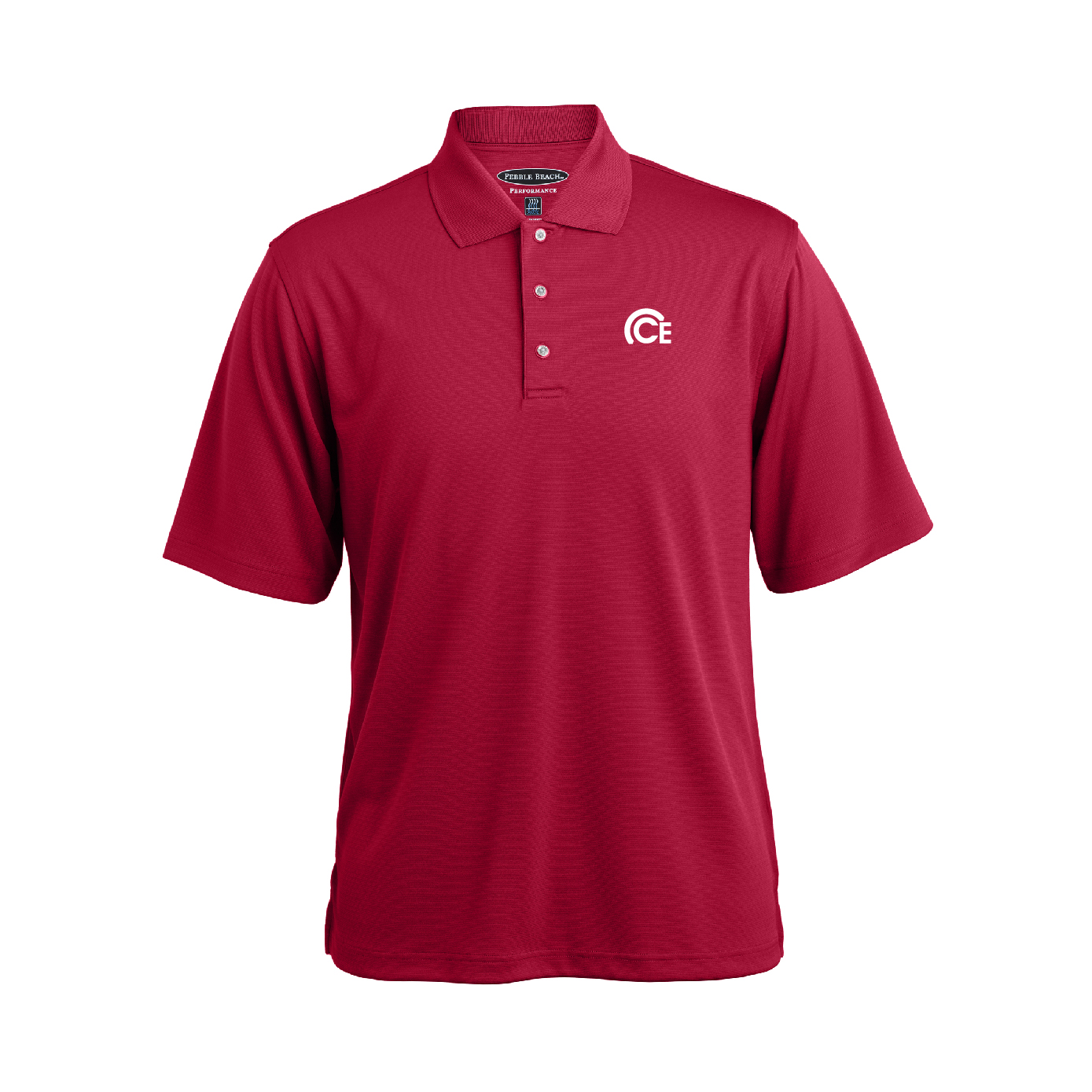 Pebble Beach Horizontal Textured Polo