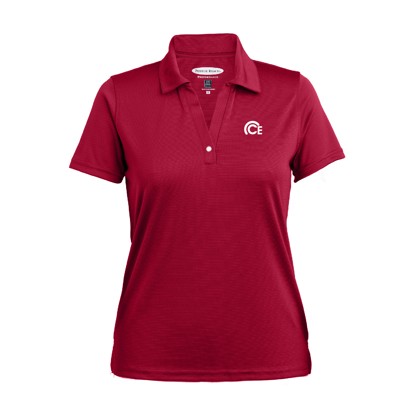 Pebble Beach Women's Horizontal Textured Polo