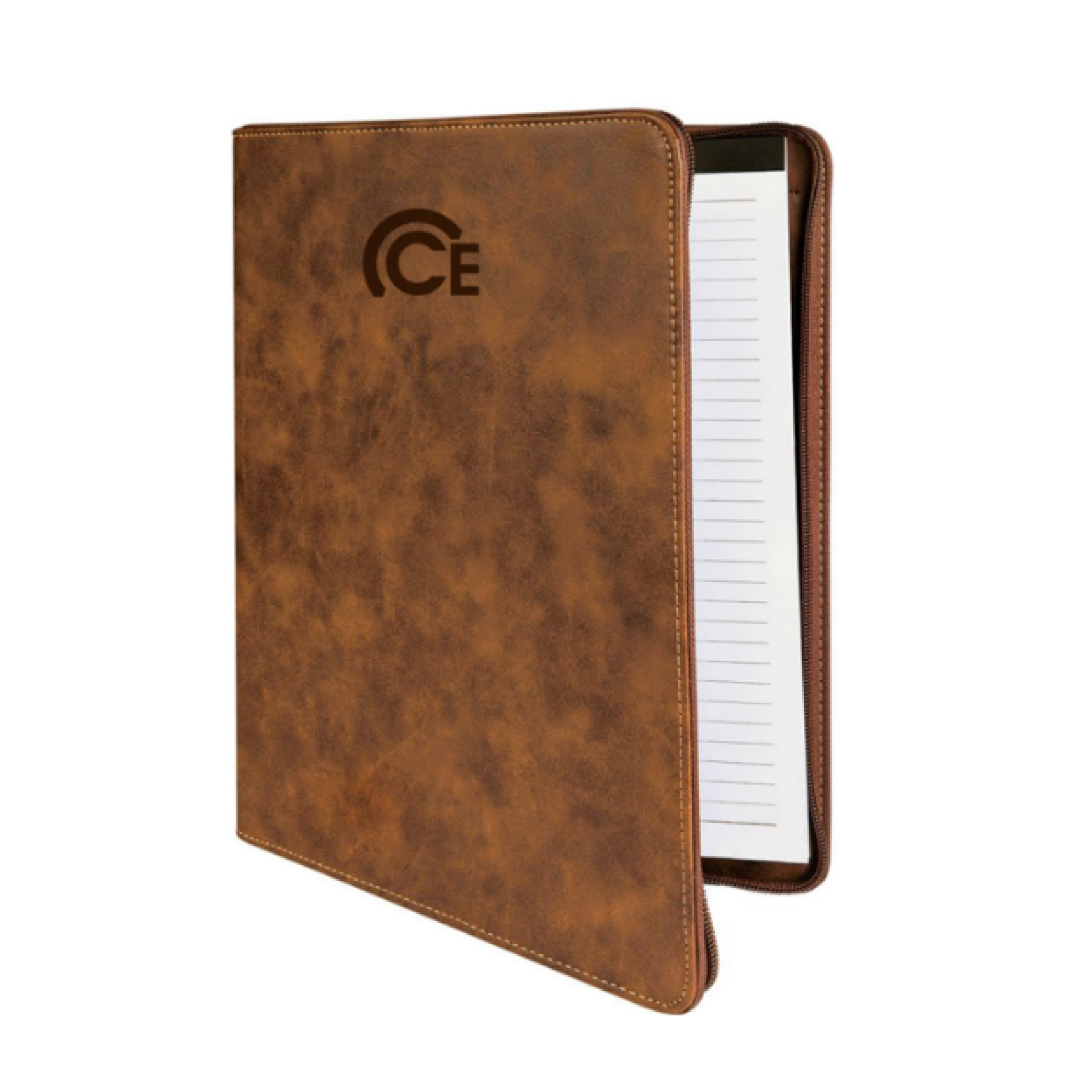 Leatherette Portfolio with Notepad